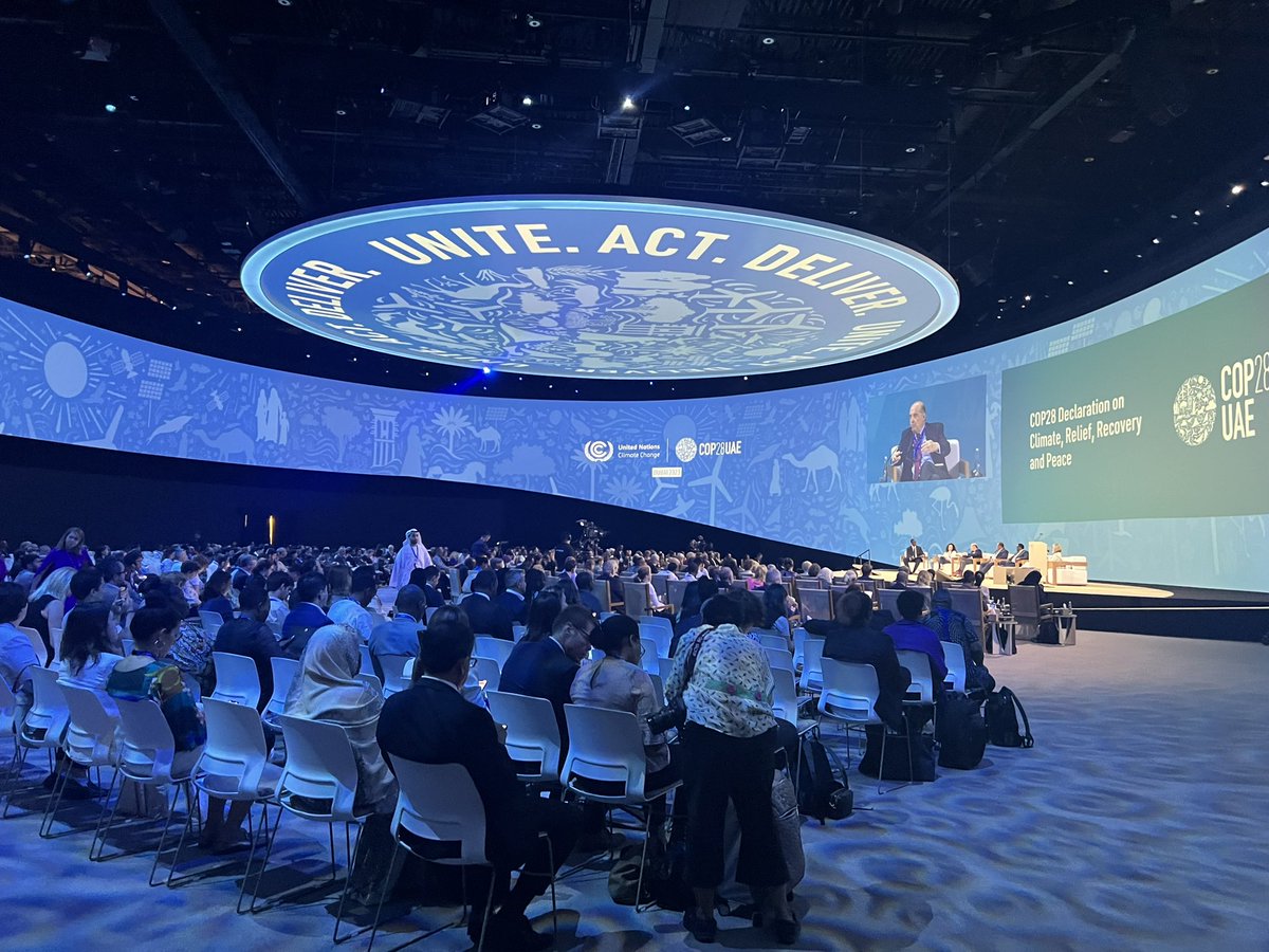 @AWF_Official endorses the #COP28 Declaration on Climate Relief Recovery and Peace. We ascribe to the Declaration’s call for immediate & structural action across financial support, programming & partnerships to improve conflict sensitivity while enacting people-centric solutions