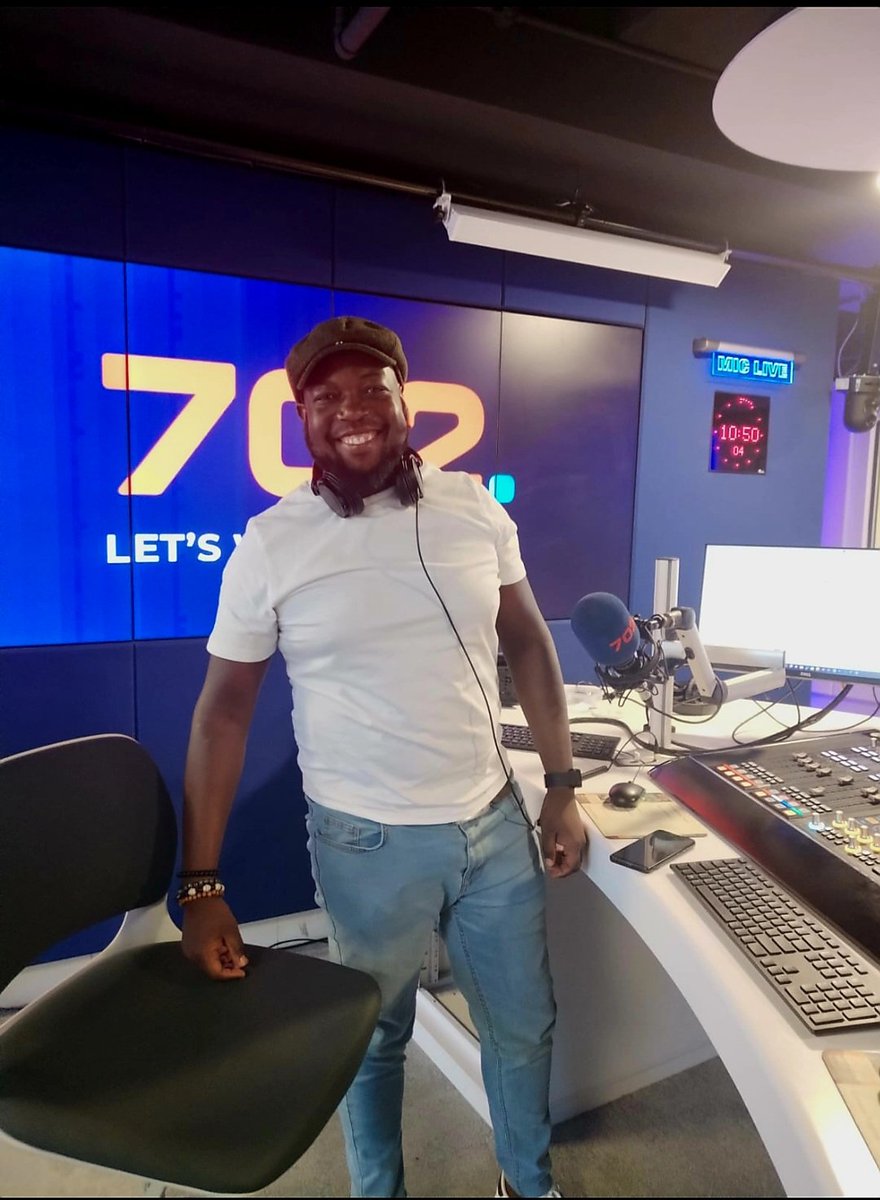 MashabanePeter's tweet photo. Filling in for the recently honored inductee into the Radio Hall of Fame, @KennyMaistry , I'm on @Radio702 Soulful Sundays from 10:00 to 13:00 this morning. 

Let the music enhance your day – because everything sounds better with you. https://t.co/4RUkrXfRgw