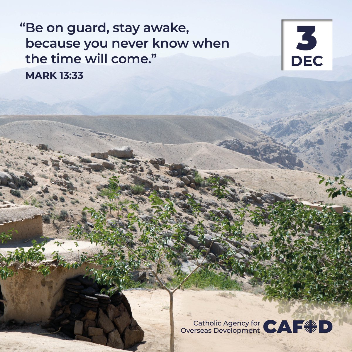 Today, on the first Sunday of Advent, we pray that by treasuring each other and our common home, we may stand ready at the door for the hour of our Master’s return. cafod.org.uk/pray/advent-ca…