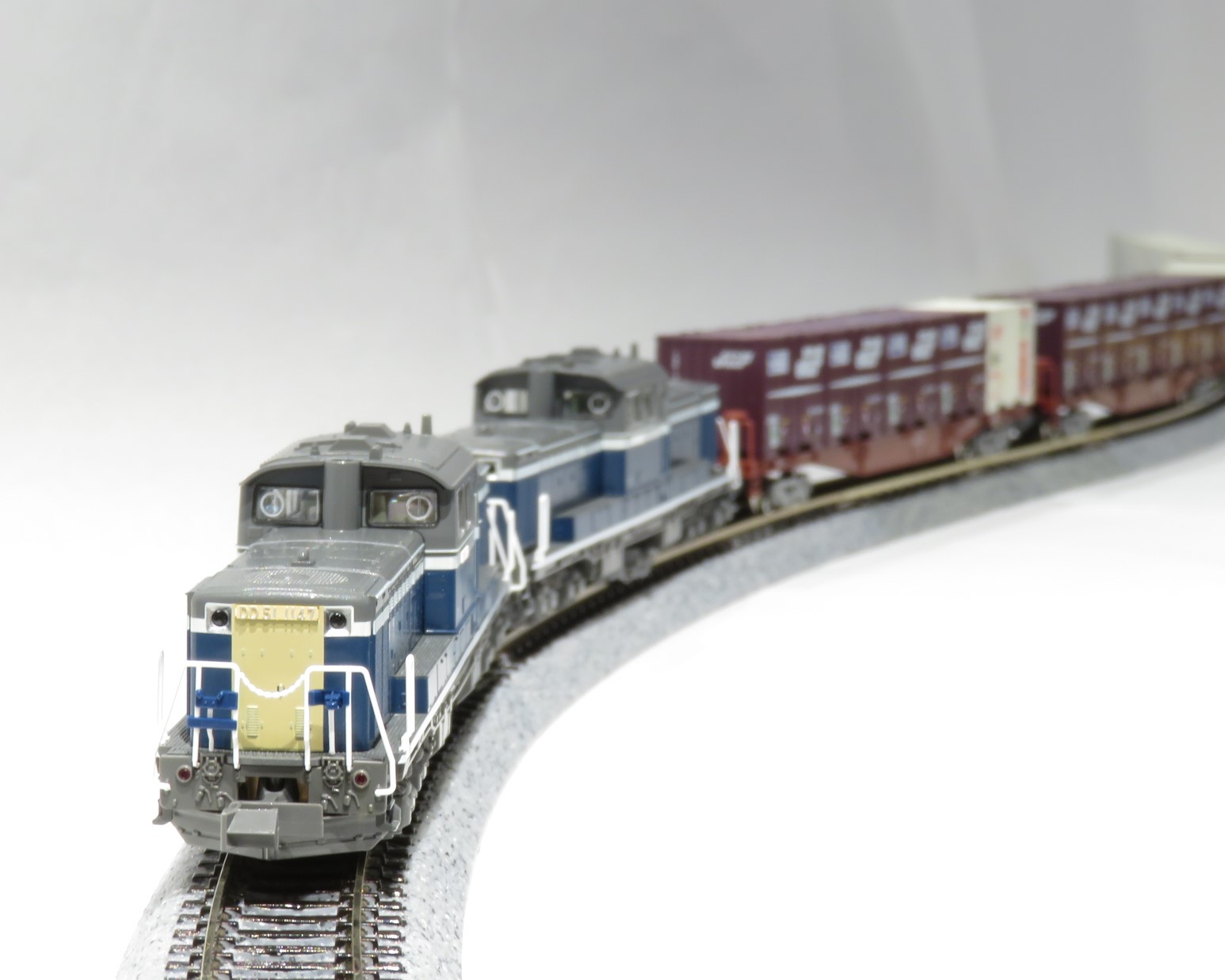 ☆樹脂製「惜別」札☆金文字☆JR貨物☆DD51 1150［鷲］☆受注製作☆