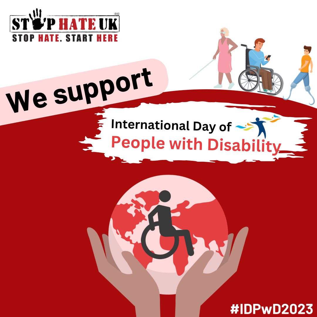International Day of People with Disability is today - 3rd December. 
This year, the theme is "United in action to rescue and achieve the SDG’s (Sustainable Development Goals) for, with and by persons with disabilities". 

Learn more at social.desa.un.org/issues/disabil… 

#IDPwD #IDPwD2023