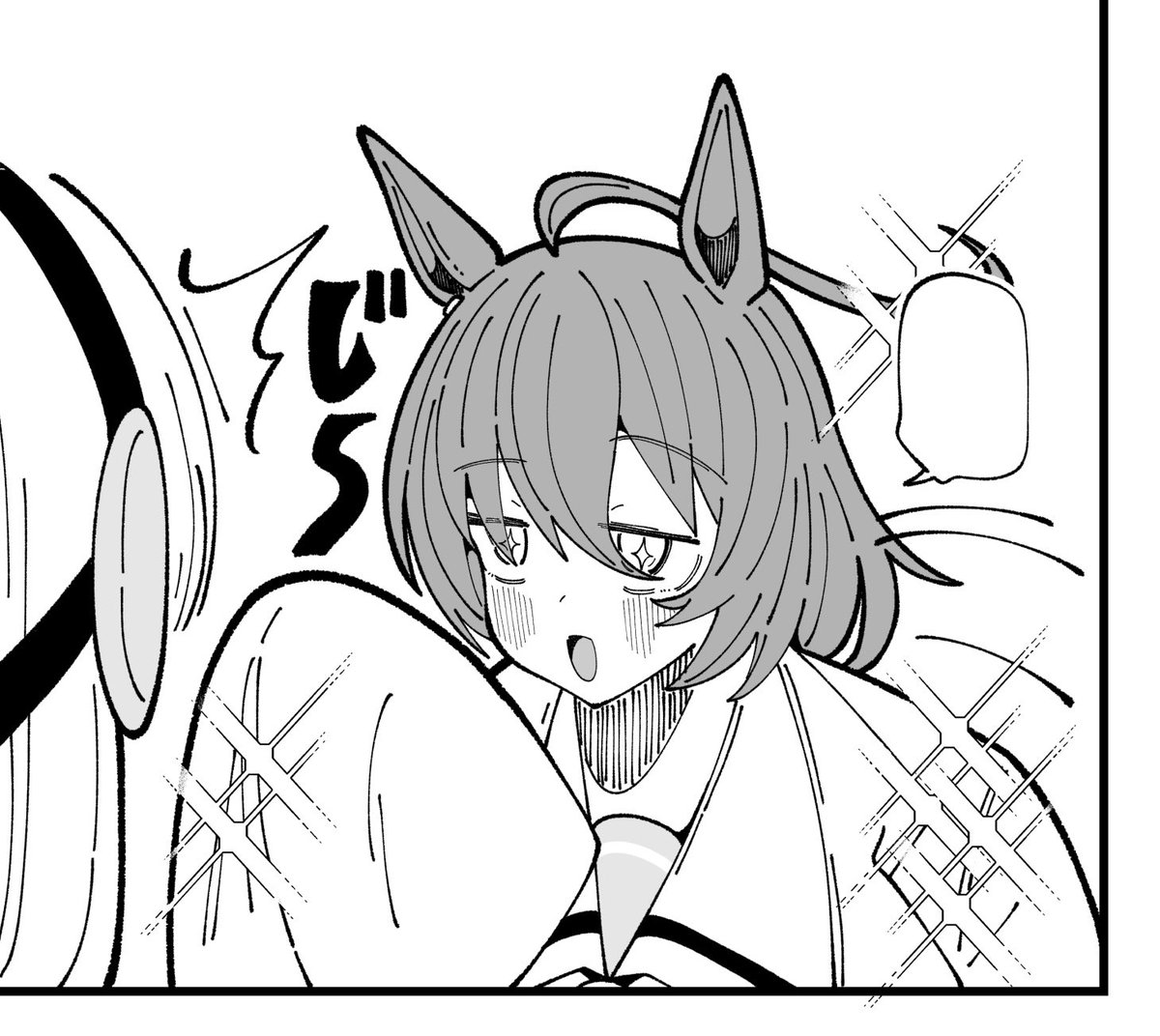 タキオン描くの初めてなのにめちゃ良く描けてる 手に馴染む 