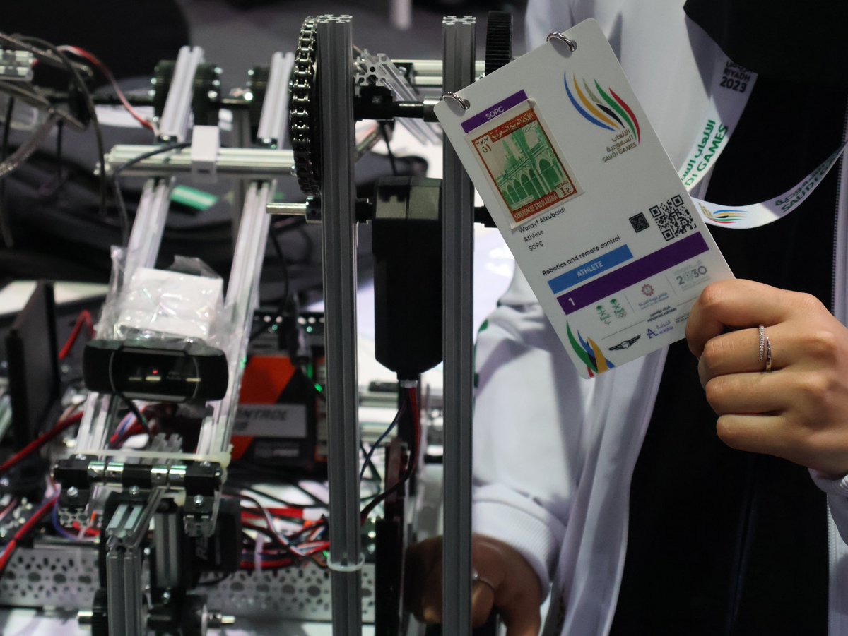 ItsWareeef's tweet image. ولله الحمد حظيت بفرصة تمثيل جامعتي، جامعة المؤسس في تحدي FTC للروبوت، ضمن دورة الألعاب السعودية والمقامة لهذا العام في الرياض
#بيننا_أبطال