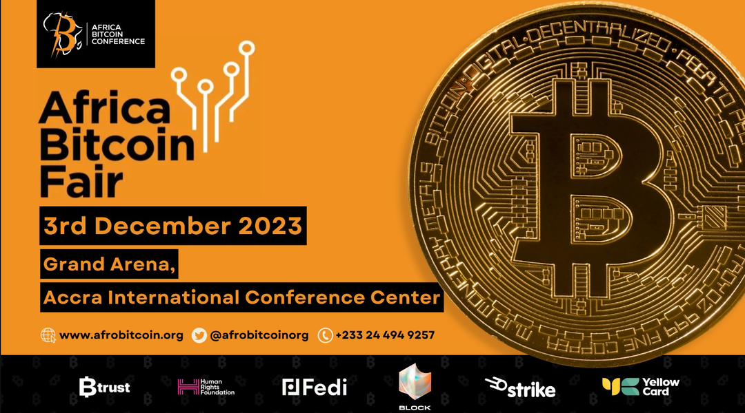 AfroBitcoinOrg's tweet photo. The Africa Bitcoin Fair is happening today at the Grand Arena, Accra international conference centre.

Come and experience the best of fairs, with live exhibitions, food, culture and all the amazing things we have lined up.

You don't wanna miss this Amazing event.

#ABC23 https://t.co/ltNuxZ5eso