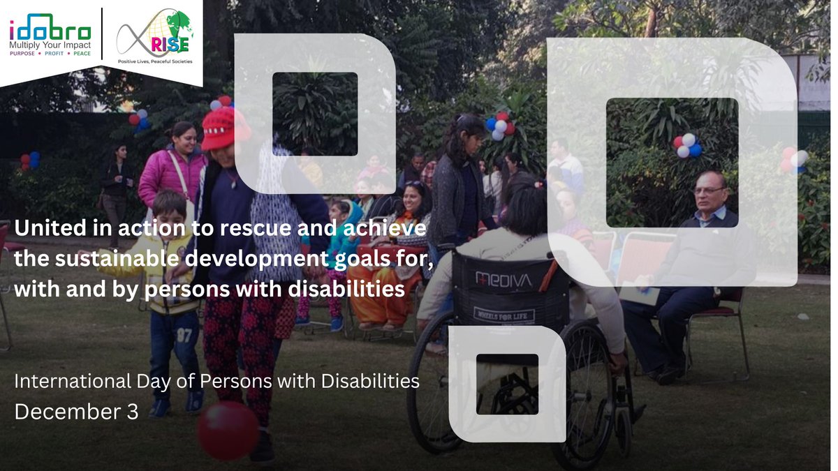 Celebrating #IDPD2023, uniting for #InclusionMatters! Let's work together to achieve #SDGs and empower persons with disabilities. 🌍✨ #UnitedInAction
