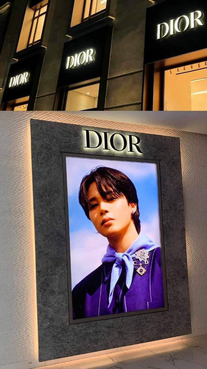 global_fan_base's tweet photo. [Jimin | ℹ️]

Jimin for #DiorSpring2024 lands in Vietnam! 

This ad is the first of the campaign and was spotted at the Dior Boutique in Hanoi International Centre.

#JIMIN #jimin #JMS2023 https://t.co/qGUwNVyVkY