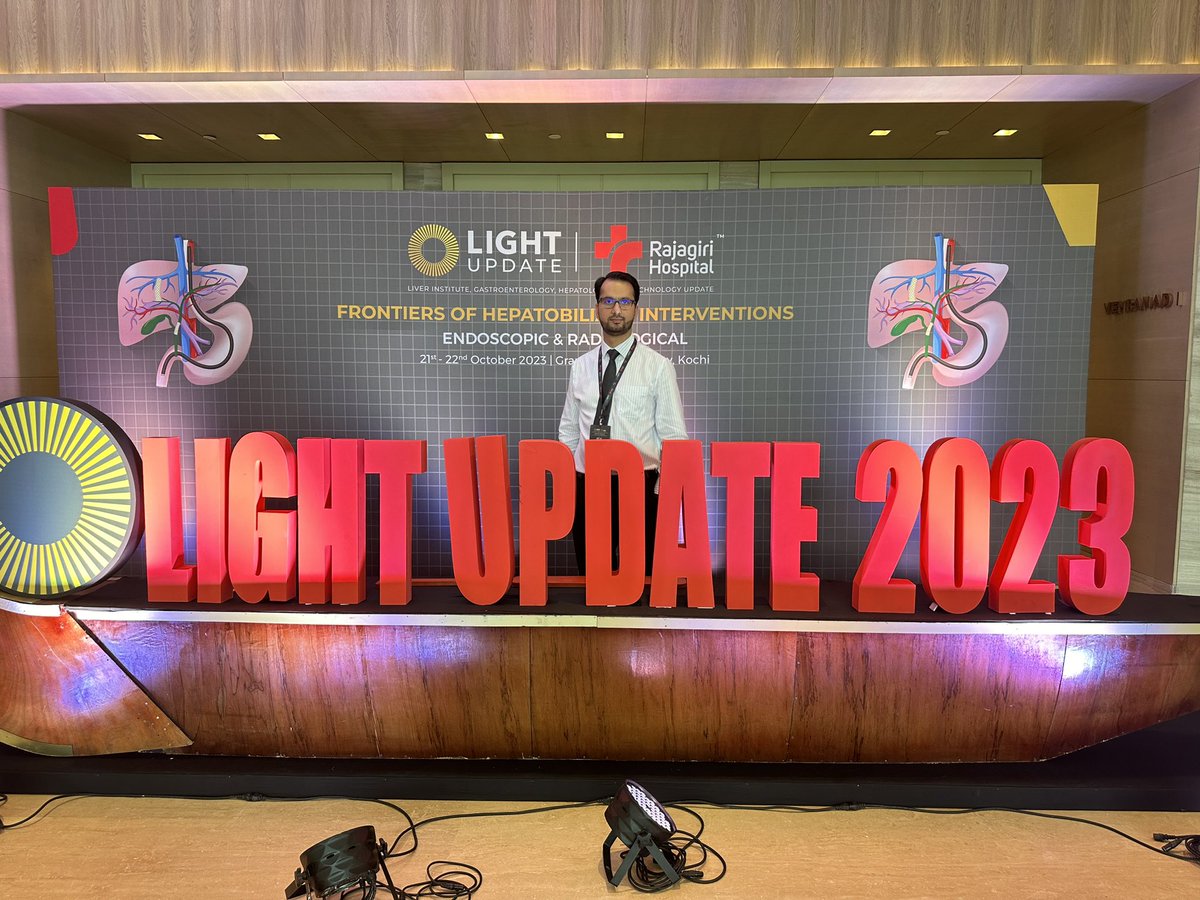 Was invited to #LIGHTUPDATE Kochi, Kerala for a talk on “Biodegradable stents and cutting balloons” recently. 

Excellent academics and beautiful venue. Thanks @SRajesh_IR and @theliverdr

#BiodegradableStent #DrKalo @MaxHealthcare