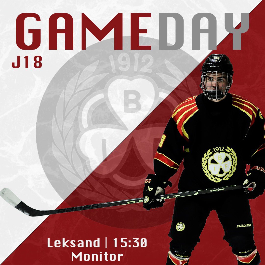 Dagens matcher, där J20 tar emot Skellefteå och J18 möter Leksand 🐯