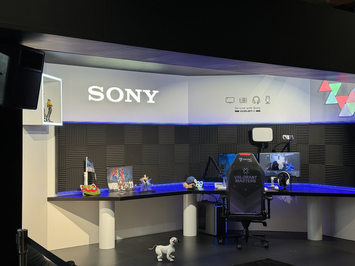 tetlaX_com's tweet photo. ヴァロラントみにきてSonyブース
#ソニーゲーム配信
#RiotGamesONE https://t.co/n8tq4vqJUQ