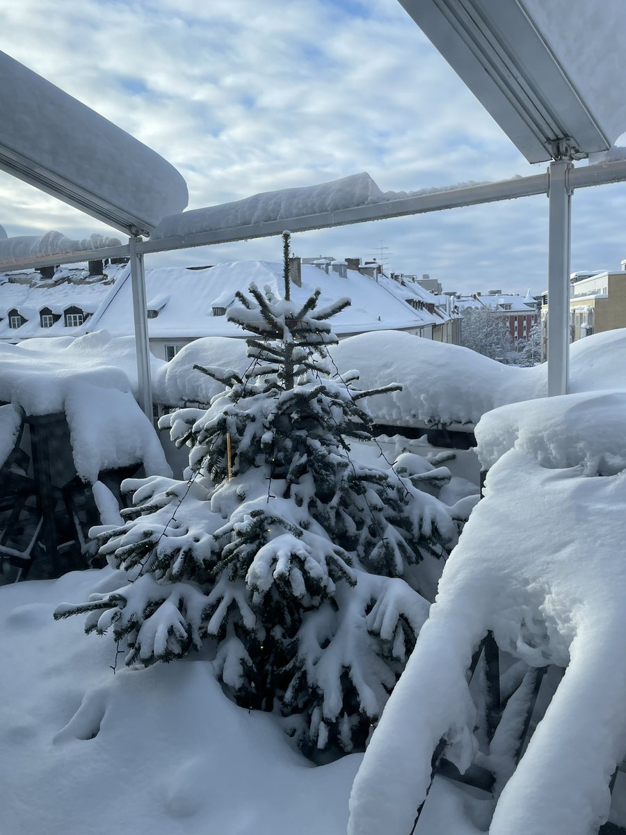 The sun is starting to peek out here in Munich. Will attempt another foray outdoors