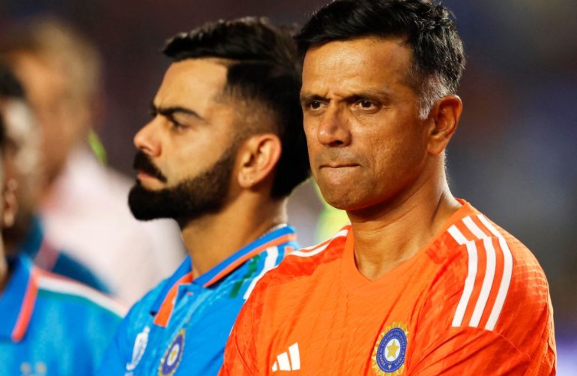 Rahul Dravid 🗣️:-
'The Ahmedabad pitch did not turn as much as the Indian team expected in the Final of this World Cup 2023'
(To HT)
#cricket  #INDvsAUS  #ODIWorldCup2023