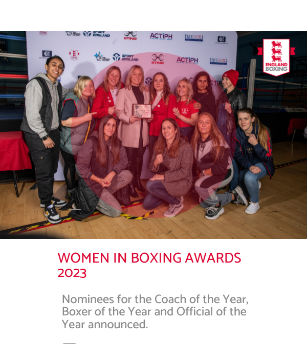 The nominees for the Boxer of the Year, Coach of the Year and Official of the Year at the Women in Boxing Awards 2023 have officially been announced 🏆✨

Best of luck to all 🤞

👉 tinyurl.com/39rtmh9m

#WomenInBoxing | #EnglandBoxing