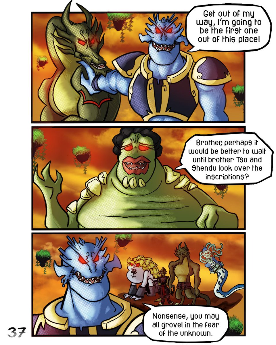 JHDANES's tweet photo. here we go again page 34-37 (a jca+ts crossover comic) #JackieChanadventures #totallyspies #comic #graphicnovel #fancomic #webcomic #fanart #crossover #crossovercomic #romance #drama #action #adventure #supernatural #demons #jcademons #jcadrago #art #Fanart #digitalart #cartoon https://t.co/j8FVCqmKCU