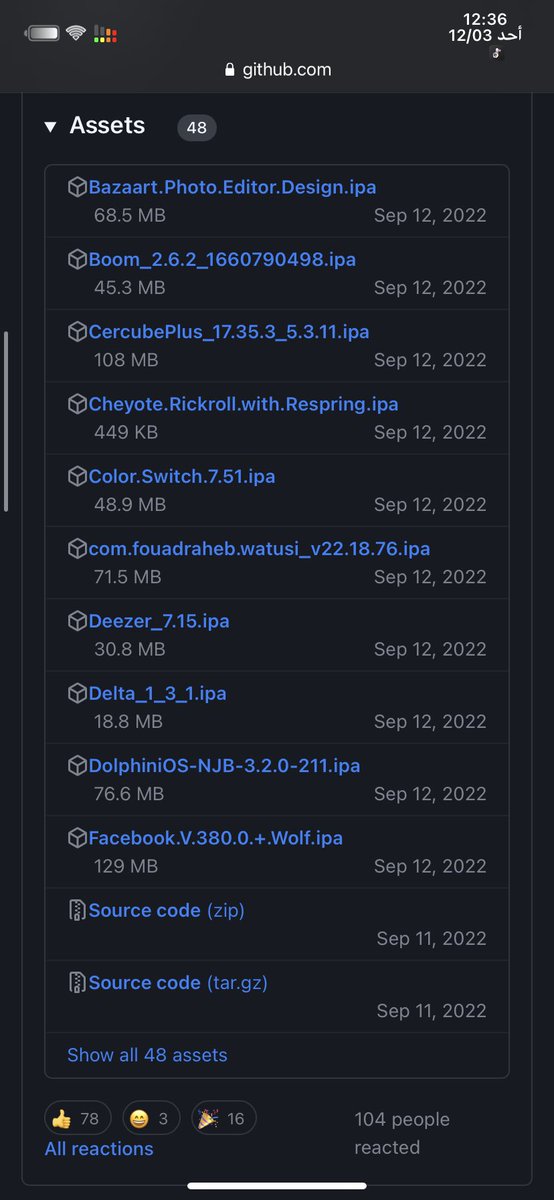 slfar01's tweet photo. @pc1_ios @check0ver @Little_34306 @NiceiOs المطور @Little_34306 جمع لكم عدة ادوات بصيغة iPA موجهه إلى ترولستور "TrollStore"

يمكنكم تحميلها عبر صفحته على Github 👇🏻

https://t.co/gGUxzAYxbF

فقط قم بالضغط على أسم الاداة وسوف يتم تحميل الملف

™ @check0ver
#jailbreak シ https://t.co/7NYvS4XsnN