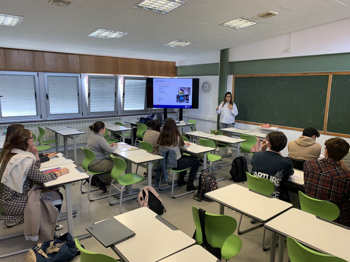 CESTE (@ceste_zgz) on Twitter photo Taller en <a href="/marianistas_zgz/">MARIANISTAS ZGZ</a> y jornada de puertas abiertas 🙋🏻♀️
Explicamos nuestros programas formativos en el stand y charlamos con alumnos de 2º de #bachillerato 🔛
#CentroUniversitario #carrerasuniversitarias #CESTEesCRECER #zaragoza Taller en <a href="/marianistas_zgz/">MARIANISTAS ZGZ</a> y jornada de puertas abiertas 🙋🏻♀️
Explicamos nuestros programas formativos en el stand y charlamos con alumnos de 2º de #bachillerato 🔛
#CentroUniversitario #carrerasuniversitarias #CESTEesCRECER #zaragoza
