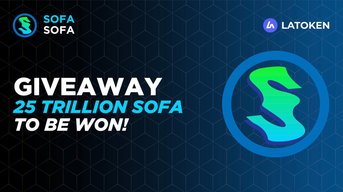 Snowwhitee_org's tweet photo. 🏆   25000000000000 SOFA (SOFA) GIVEAWAY on LATOKEN

🔥 200 Winners.
✅ Complete all tasks and qualify for the Airdrop.
📲 Share with 5 Friends and Follow.
⏰ November 30, 2023 - December 7 2023.

👉 JOIN GIVEAWAY https://t.co/mrysiHY2tS https://t.co/zYkBaXXbDg