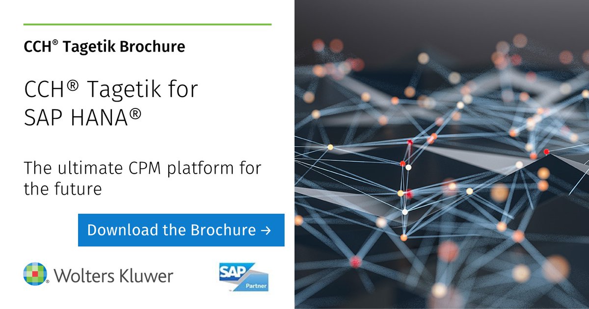 Speed up CPM processing. Maximize ROI. Accelerate decision-making. And that's just the start. Learn how CCH Tagetik on SAP HANA will revolutionize your organization's approach to CPM. Download the datasheet here: bit.ly/3Gbd4Na

#CCHTagetik #SAPHANA #cpm #finance