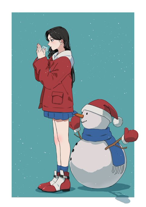 「ミトン 雪だるま」のTwitter画像/イラスト(新着)