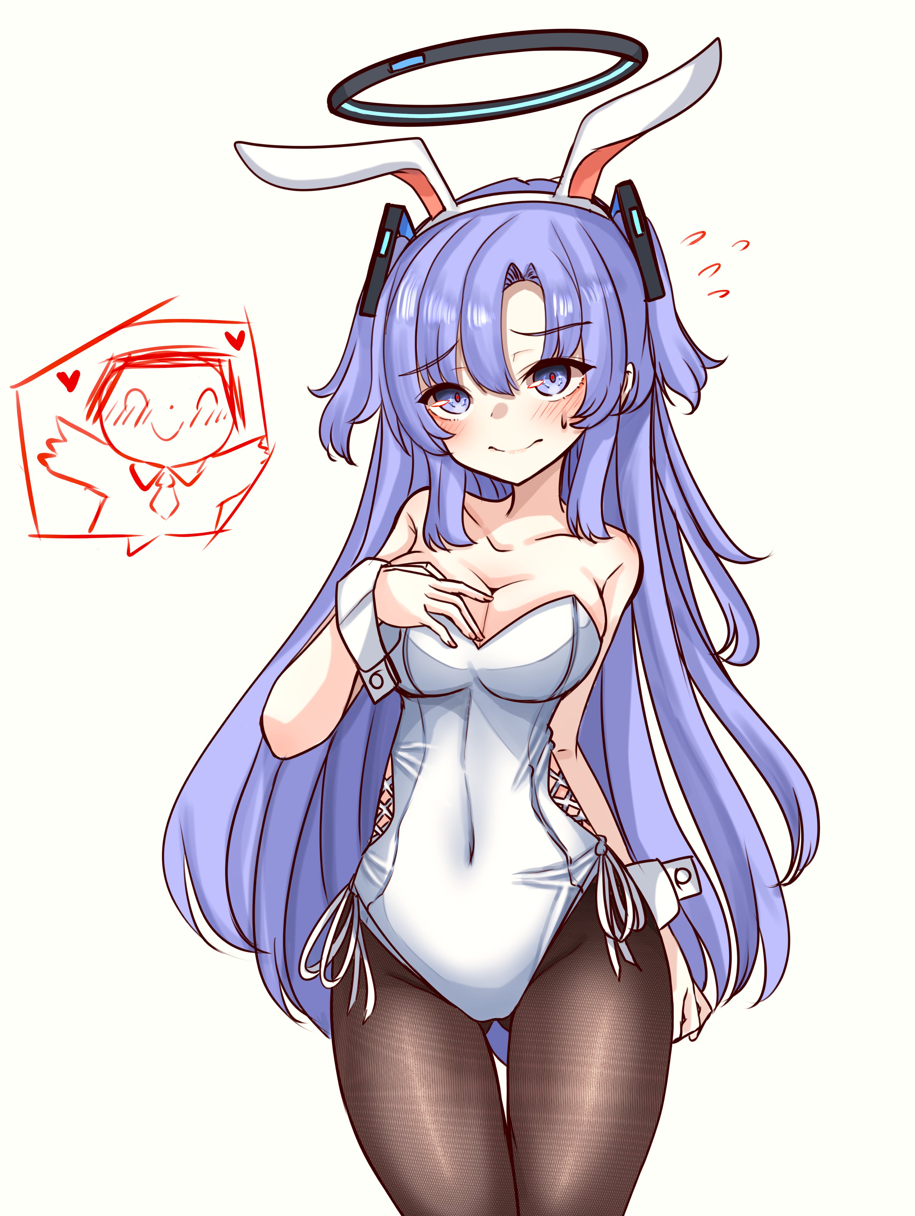 早瀬ユウカ：バニーガール衣装