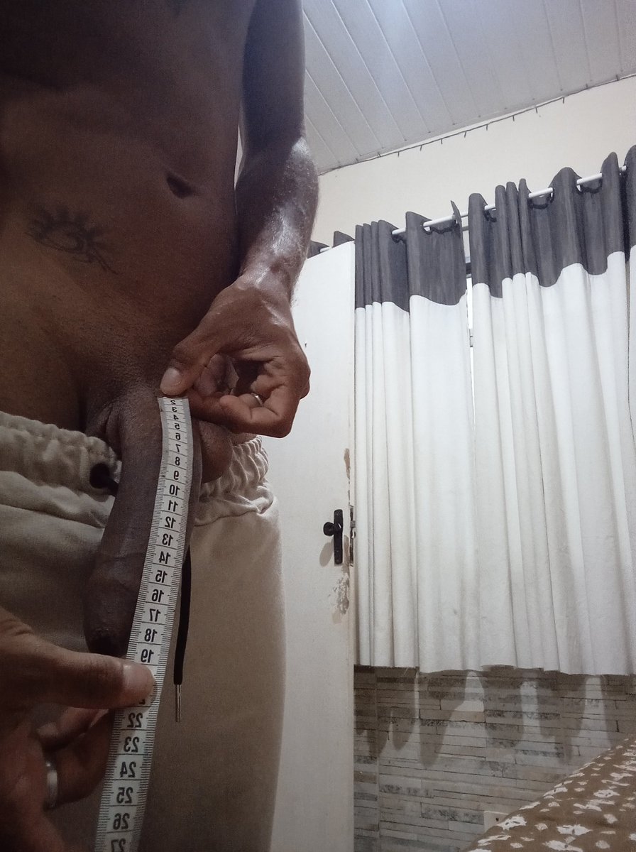 19 cm mole tar bom pra vcs ? DAr rt que eu posto ela dura.🔥😋💦📏