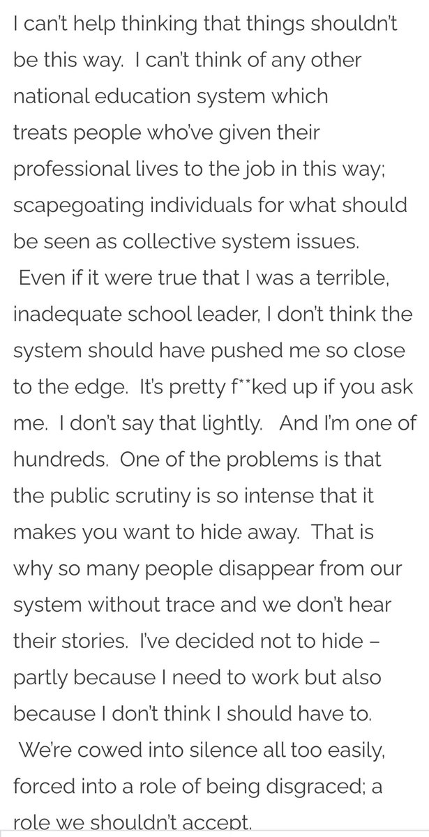 teacherhead's tweet image. The inquiry is so distressing.  Ruth’s story so heartbreaking. I’m just revisiting stuff i wrote from my experience.. just to underline that the scenario isn’t isolated.