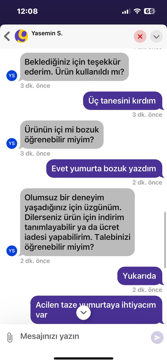 bayveriyet's tweet photo. @getir Evet favori kahvaltım #getir bak nasıl zehir oldu: https://t.co/BImGArJRiA