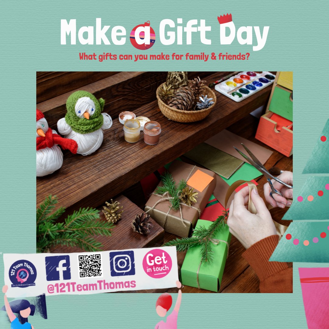 🌟 It's Make a Gift Day! 🎁 How about crafting some personalised goodies for your loved ones on a budget? 

What do you suggest?

And hey, reaching your goal is a gift to yourself that keeps on giving! 💪✨ #MakeAGiftDay #PersonalTouch #YouGotThis #LincsConnect