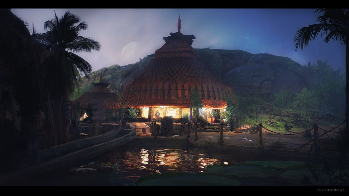 One of my two final submissions for the CGMA class.
The complete project can be viewed on my ArtStation page:
artstation.com/artwork/OGKPPg
Huge thanks to my mentor, Michael Morris, for the valuable feedback and direction!

#cgma #cgmasteracademy #conceptart #gamedevelopment #blender