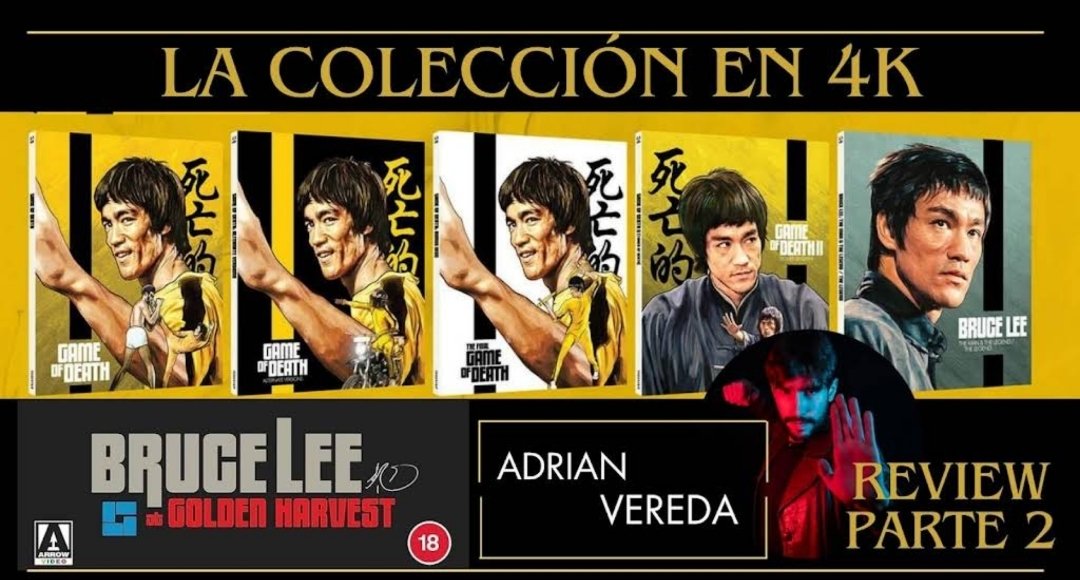 adrivereda's tweet image. Hoy a las 16:00 (hora española) la PARTE 2 de mi review de la colección BRUCE LEE de @ArrowFilmsVideo 

Ah, YouTube los tiene desmonetizados por reclamación de copyright 😒👌

PARTE 1 👇
youtu.be/eN64YzI3luo?si…

#Youtube #BruceLee #review