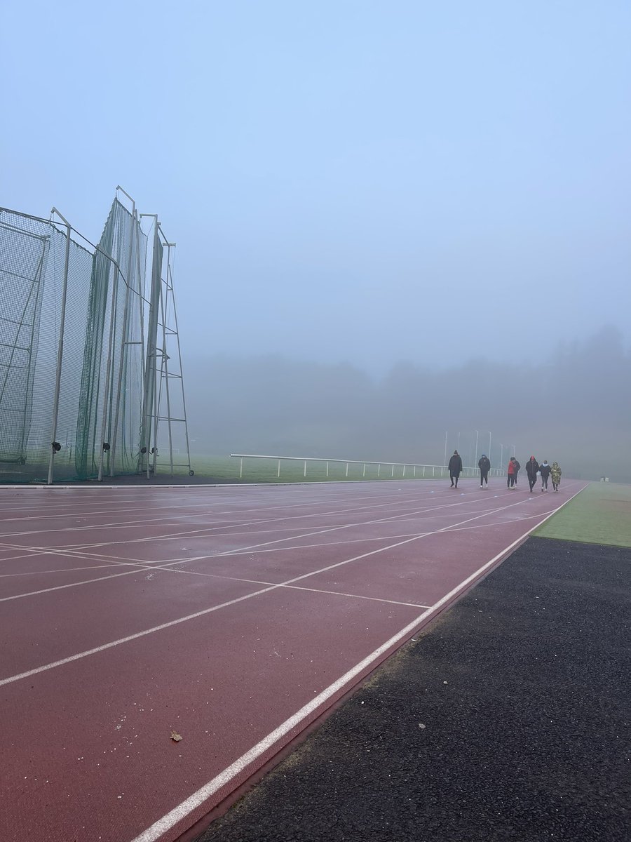 Some morning for the sprinters….!  
2 degrees 🥶