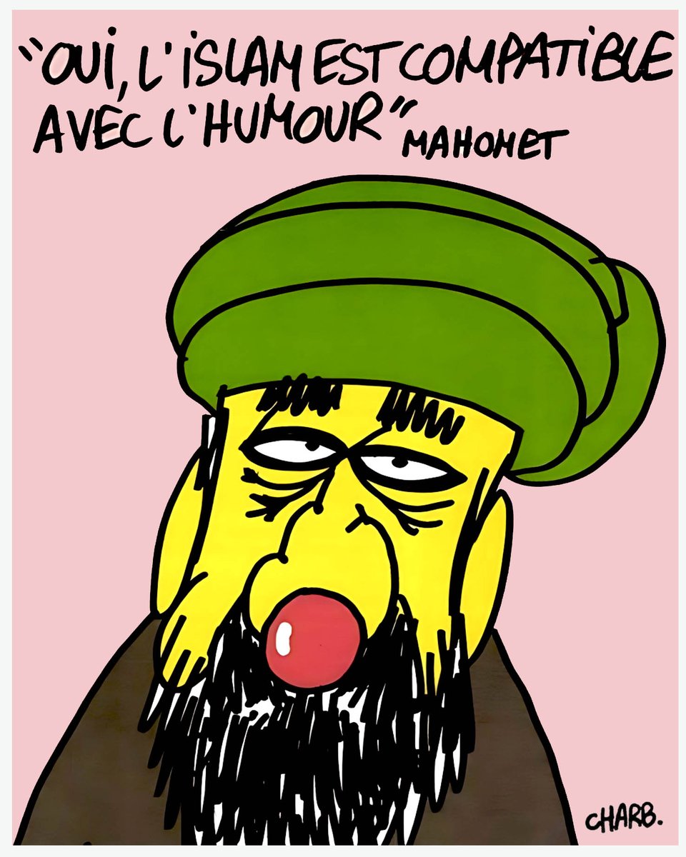 CharlieDechaine's tweet photo. ✍️: Charb ✝️
Dans @Charlie_Hebdo_   N°1011 du 5 novembre 2011 https://t.co/PVMwfVlsBw