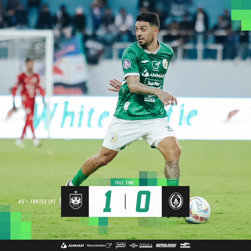 PSSleman's tweet image. FT: PSIS 1-0 PSS

#PSS #MoveForward #PSISvsPSS #PSSday