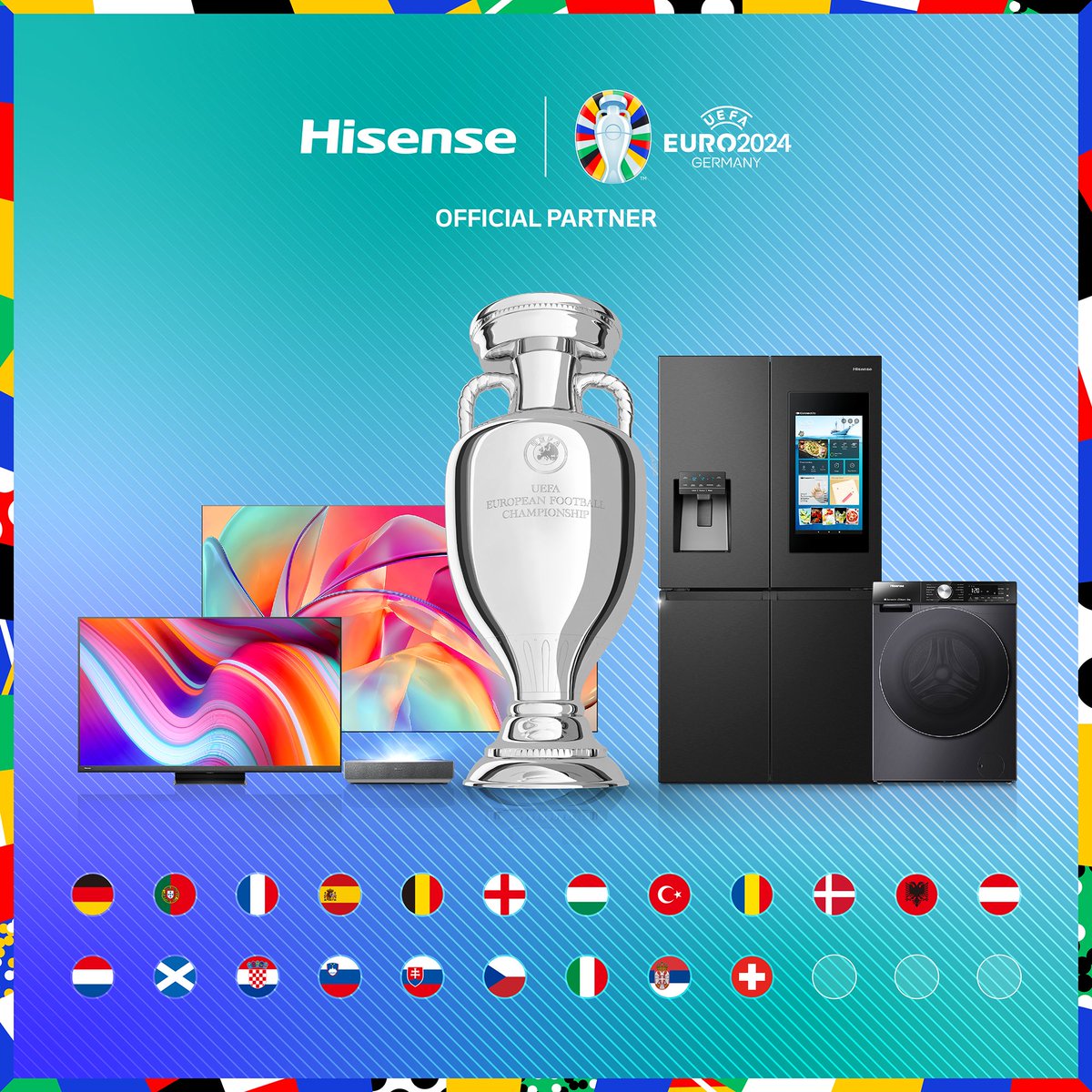 Given yesterday's UEFA EURO 2024ᵀᴹ draw, who do you see lifting the trophy in the summer? 🏆⚽️ #EURO2024 #HisenseEURO2024Challenge #EURO2024officialdraw