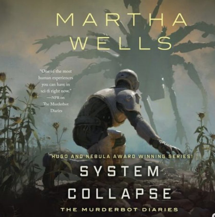 #SystemCollapse
#MarthaWells

More casual. Are you running your walk like a human code?