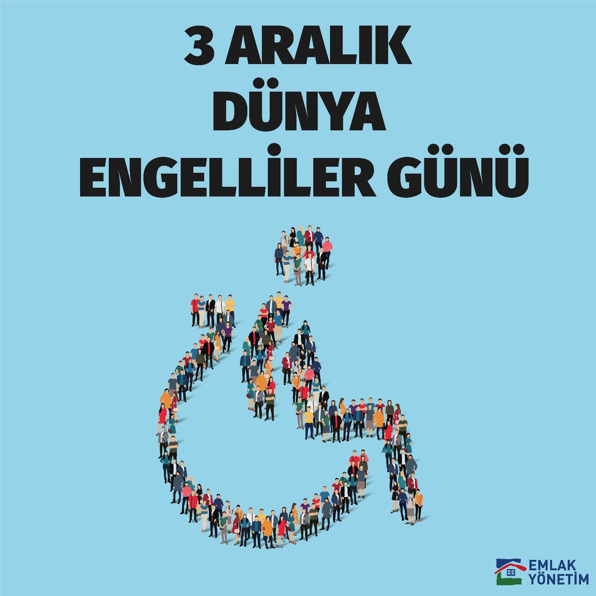 Engellilere verilen sevgi onlara yaşama sevinci verir. #3AralıkDünyaEngellilerGünü