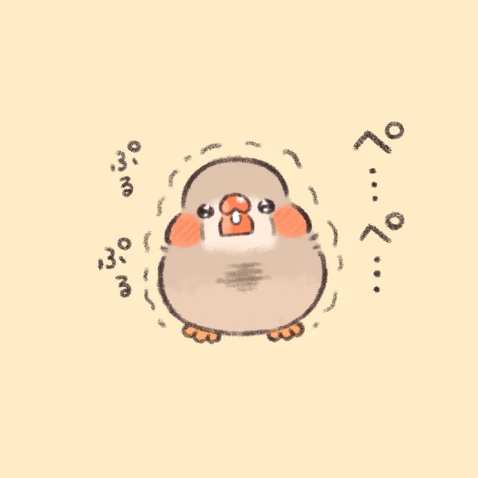 さむいぺぷね。

#キンカチョウ 