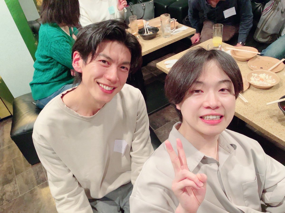 delivery0410's tweet photo. 株式会社あそびばの忘年会でした！
初めましての方ほとんどでしたがみんな優しかった😊
楽しかったです🎶

@takumi_model @tommy_mensmake 
@asobiba88 https://t.co/1ZapK3oiWA