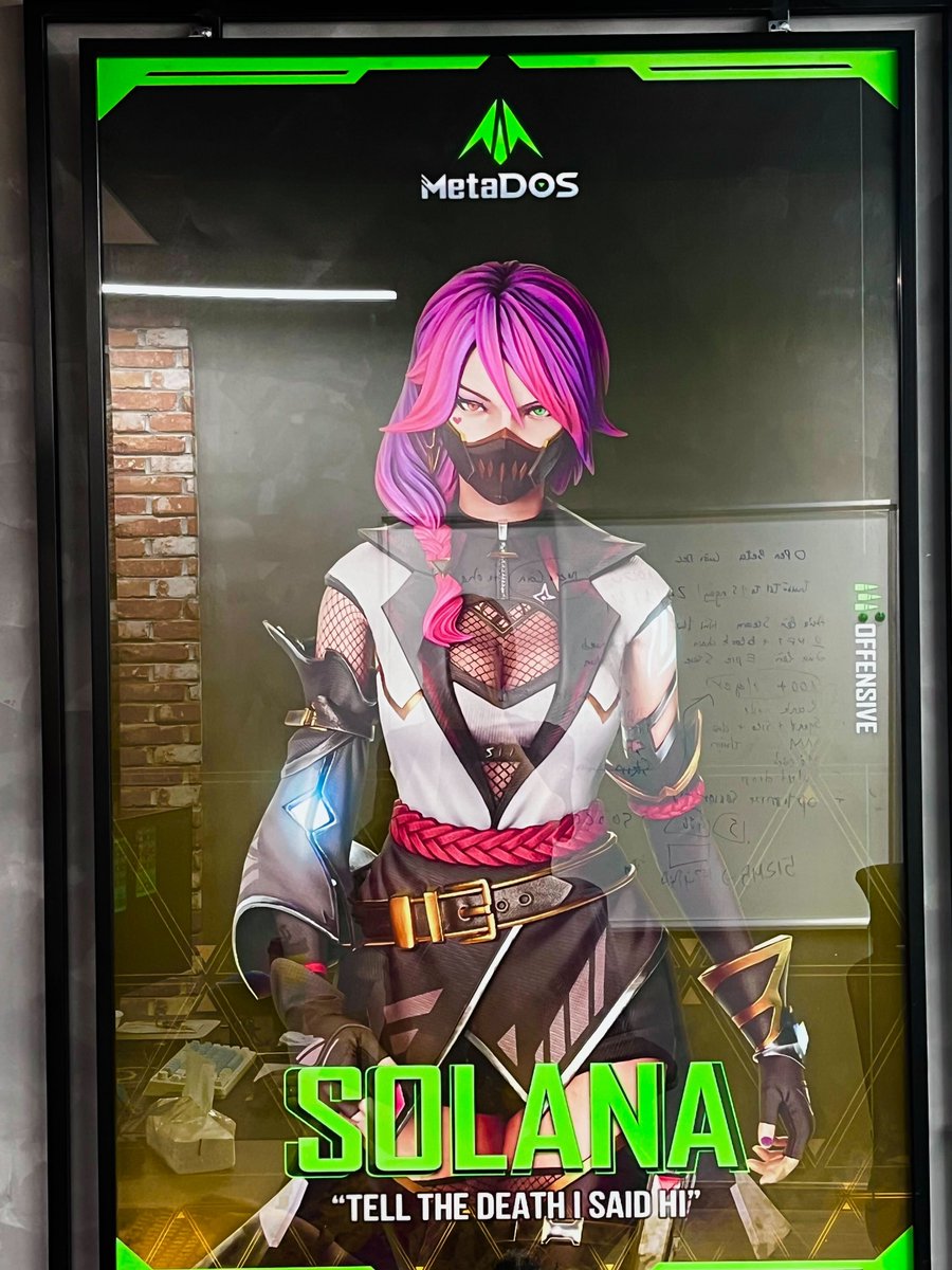 MetaDOS's tweet image. The walls of our office are adorned with captivating images of The Players. Can you guess their abilities?