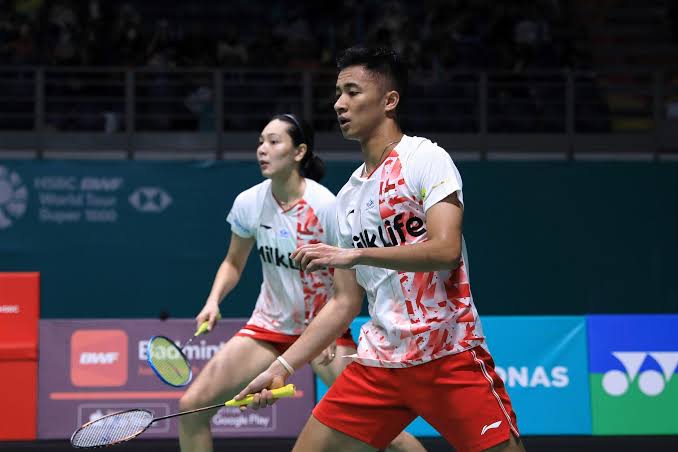 Dejan/Gloria raih gelar JUARA #SyedModi2023 setelah kalahkan Yuki/Misaki 20-22 21-19 25-23.

Gelar PERTAMA di 2023 & WT300 PERTAMA selama berpasangan!

IS:🥇INA IS 22
IC:🥇Malang IC 22,🥇Denmark Masters 22
S100:🥇Vietnam Open 22,🥈Kaohsiung Masters 23

XD 🇮🇩 no 1 saat ini?
📷PBSI