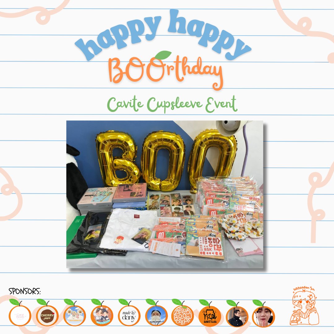 BooSeungkwanPH's tweet photo. South Carats, thank you so much for joining us on our 2nd celebration of #HappyHappyBOOrthday at @caratreatscafe🍊
We hope you enjoyed our mini-games. See you at our next events 👀🍊✨
#FOLLOWOurBOOrthdayBoy
#SuchABOOtifulDay https://t.co/ZTMctcKV06