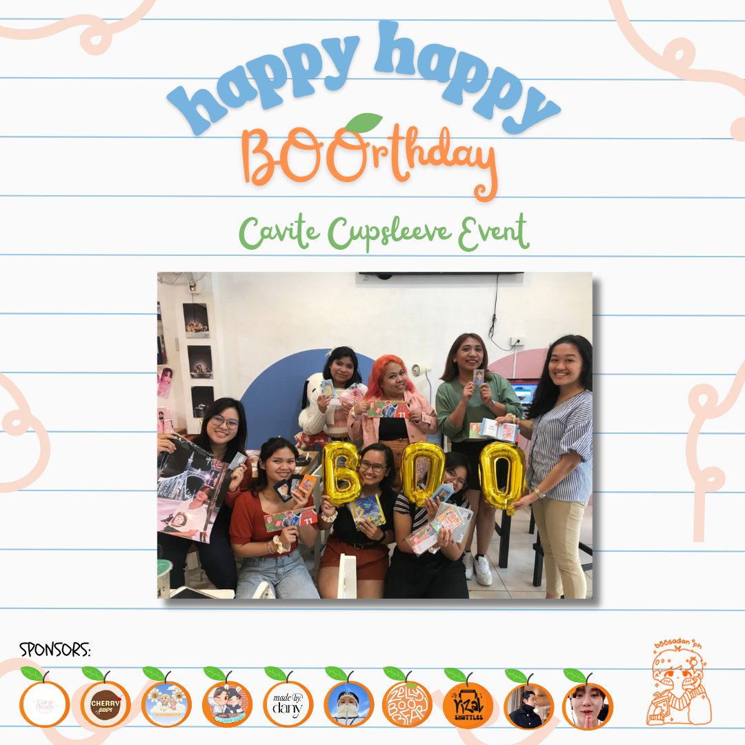 BooSeungkwanPH's tweet photo. South Carats, thank you so much for joining us on our 2nd celebration of #HappyHappyBOOrthday at @caratreatscafe🍊
We hope you enjoyed our mini-games. See you at our next events 👀🍊✨
#FOLLOWOurBOOrthdayBoy
#SuchABOOtifulDay https://t.co/ZTMctcKV06