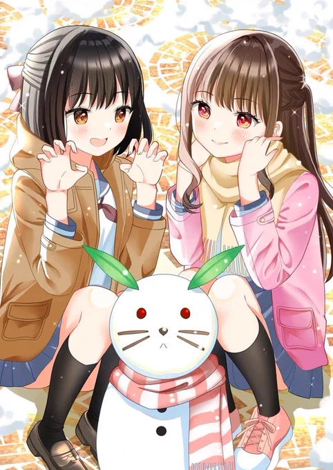 #今年もあと1ヶ月になりましたが画力がどうなかったか見てみましょう 1月←  →11月 髪の塗りを試行錯誤した1年でした
