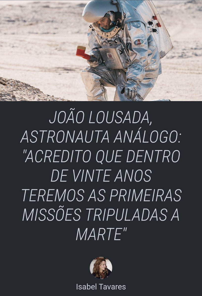 Foi uma agradável entrevista com <a href="/24sapo/">24notícias</a> onde tive a oportunidade de entrar em mais detalhes em diversos tópicos como:

🗑️🛰️ Lixo espacial

☢️🏥 Efeitos da radiação

💰🚀 Orçamentos de agências espaciais

Não percam!

24.sapo.pt/atualidade/art…

#lixoespacial #radiação #vooespacial
