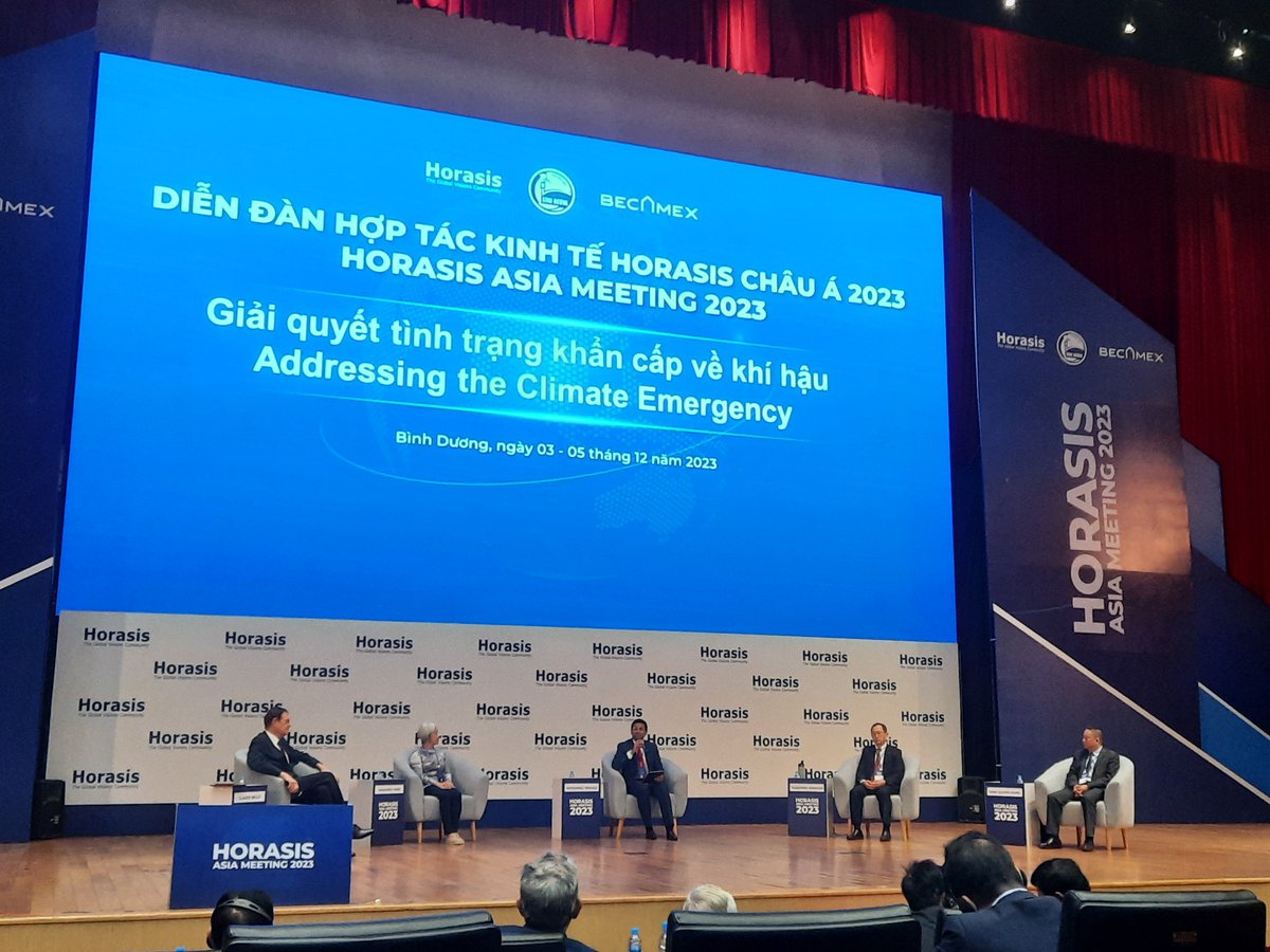 “Sustainability is a fundamental problem of a consumer product-led company' -- Marjorie Yang, Chairwoman, Esquel Group, Hong Kong, at the Horasis Asia Meeting 2023