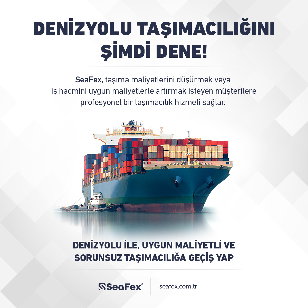 Seafextr's tweet photo. 🌊🥇Denizyolu taşımacılığına hemen geçiş yaparak, en başta maliyet olmak üzere pek çok avantaj elde edebilirsiniz. 

🕞Seafex ile 30 saniyede fiyat alın, hemen deneyin.

#ÇevreDostuTaşıma #DenizyoluNakliyesi #SürdürülebilirLojistik #Eİhracat #DenizyoluTaşımacılığı https://t.co/oBZUr2HNal