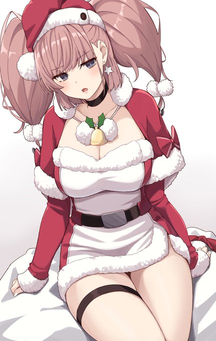 クリスマスアトランタ でかいしふといし何よりダウナー娘がこういう服装してるのが好き #艦これ