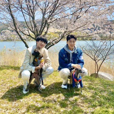 djqanwndqq2's tweet photo. Wow 2nd time on the show! First we got 2SEUNG now HOOJIN couple https://t.co/bMG7p7JanJ