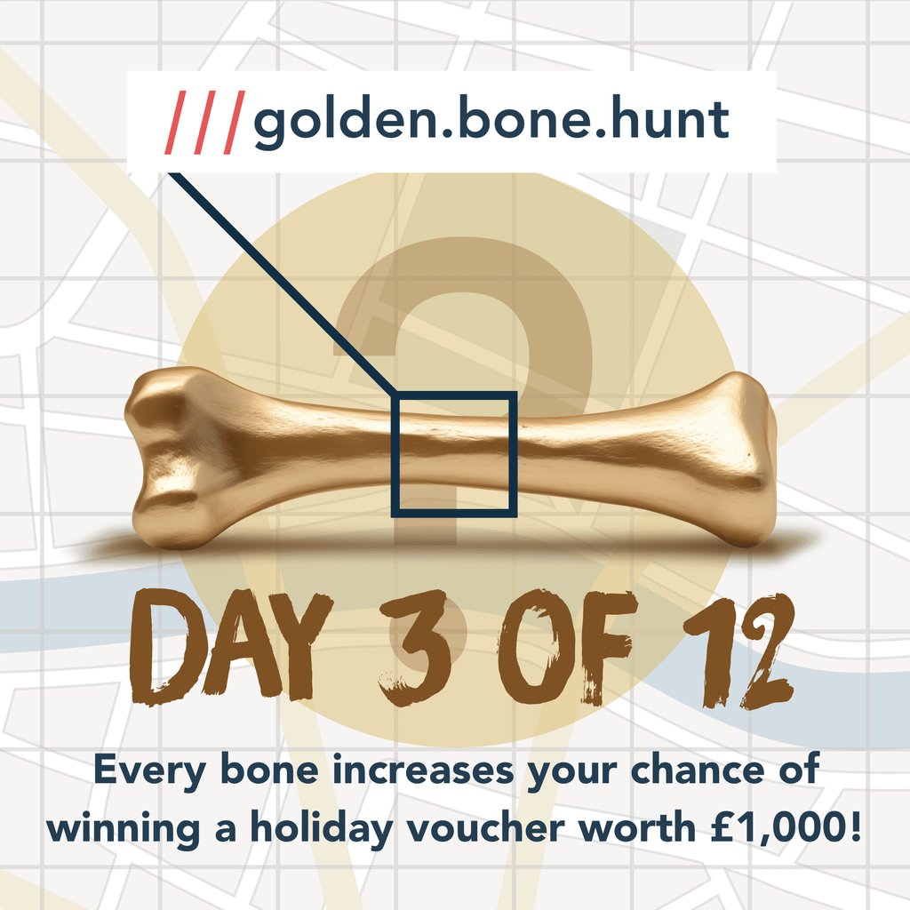 Today there’s an extra incentive to play along! 

Not only does every bone that you fetch increase your chance of winning a holiday voucher worth £1,000, but for every blue bone entry – we’ll donate 50p to Battersea!* 

Play along here: social.caninecottages.co.uk/goldenbonecomp…

*Ts &amp; Cs apply