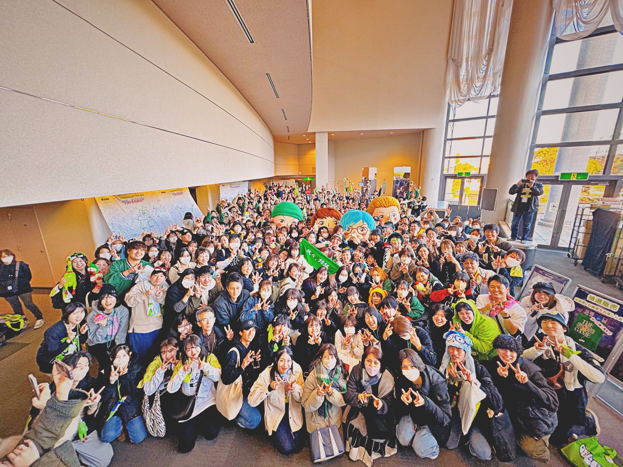 GReeeeN 2023年ツアー「The GAME」 ニコちゃんパーカー（緑） GReeeeN 2023年ツアー「The GAME」 ニコちゃんパーカー（緑