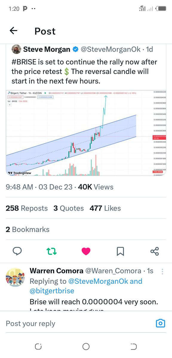 Waren_Comora's tweet photo. @bitgertbrise @BefeToken Done my address is 0x12DEd2e26Cfd687Bf589111498E58eB3Bf63E591 

And it is under brise chain. https://t.co/kEpo3GsyfR